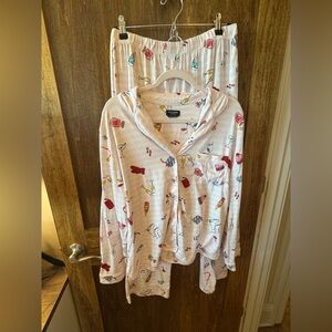 Kate Spade NYC Holiday Pink Pajama Set